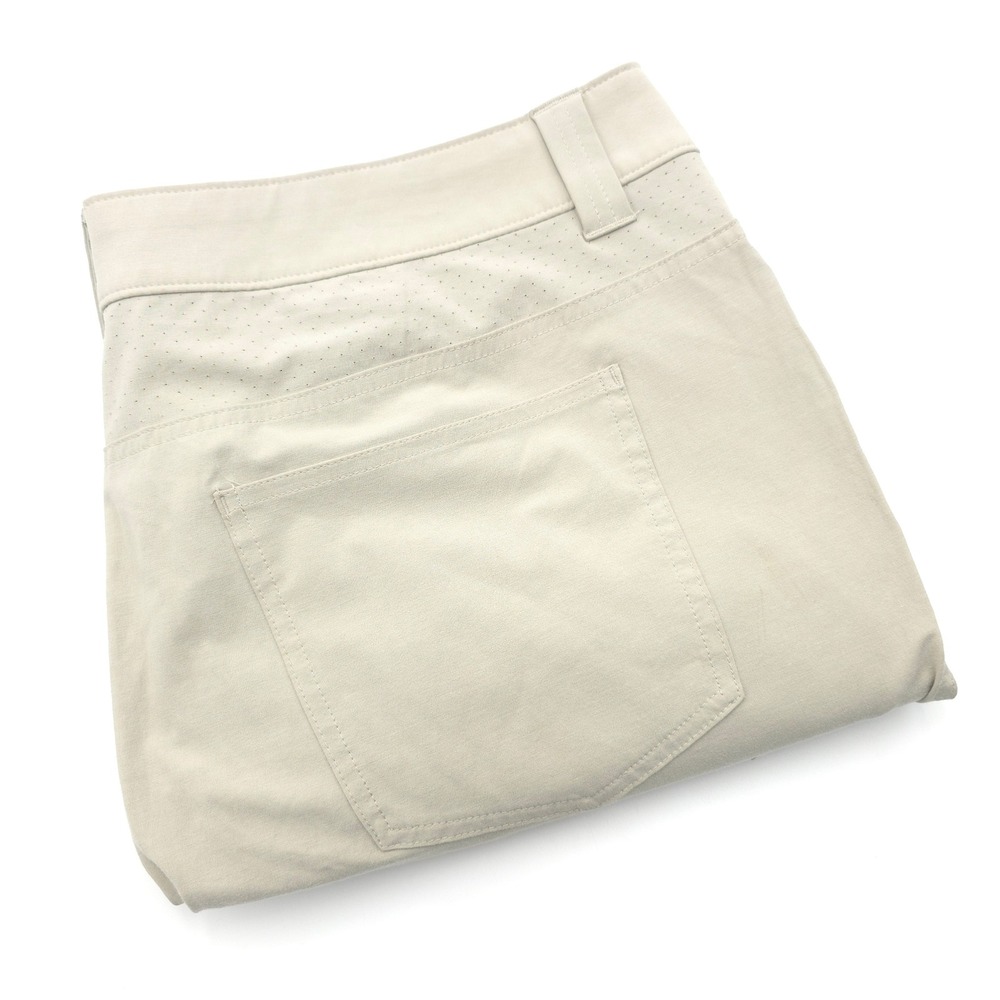 Simms Mens 36X32 Beige Challenger Fishing Hiking Pants Cargo Performance Stretch